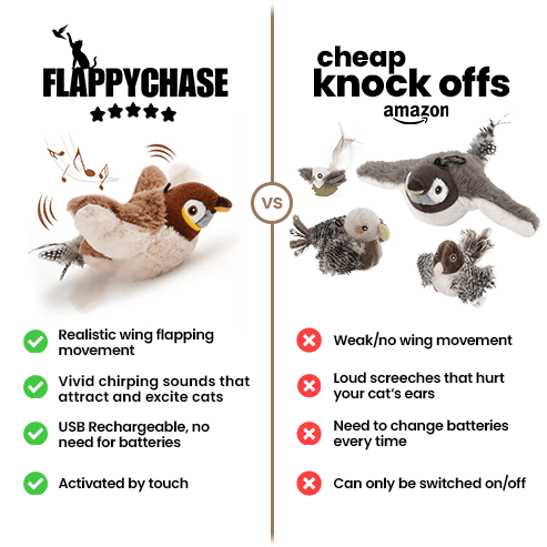 FlappyChase Interactive Cat Toy